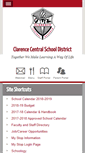 Mobile Screenshot of clarenceschools.org